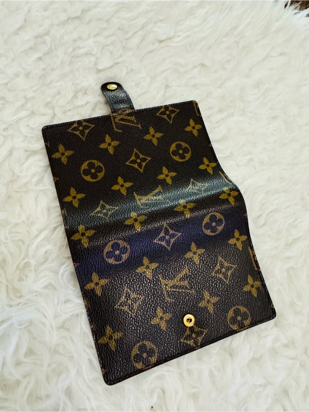 Louis Vuitton Brown Monogram Canvas Agenda Cover - Picture 6 of 12